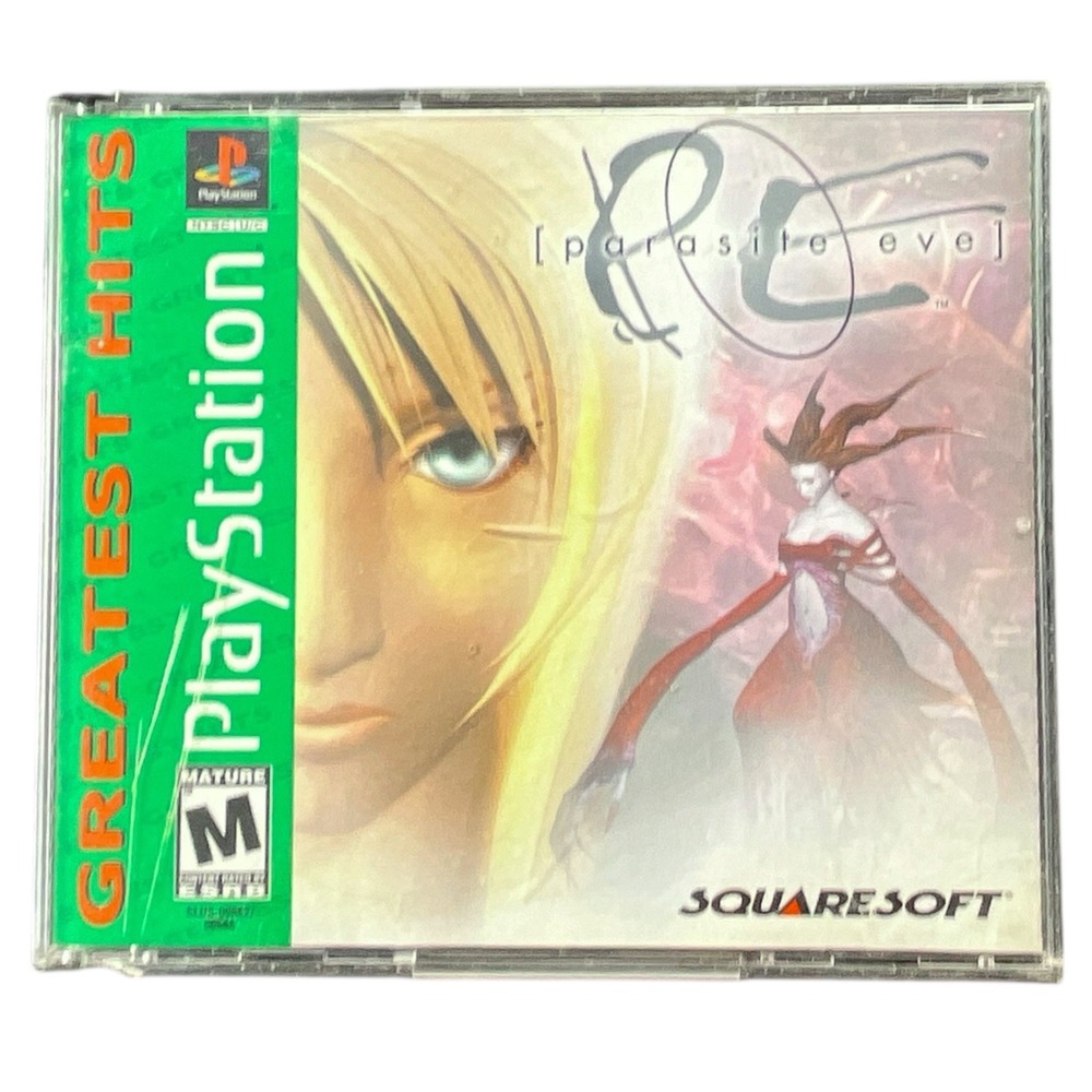 Vtg 1998‎ PS1 Parasite Eve Sony PlayStation 1 No Demo Working 3D Survival Horror